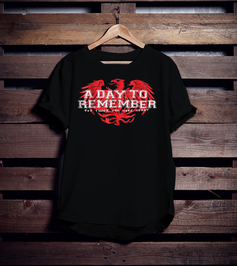 A Day To Remember For Those Who Have Heart Red Eagle T-Shirt