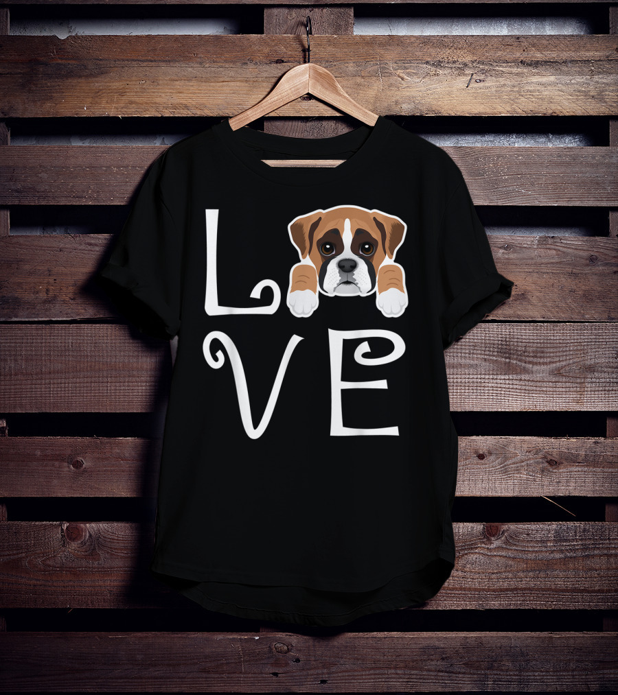 Boxer Love Dog Owner Puppy T-Shirt