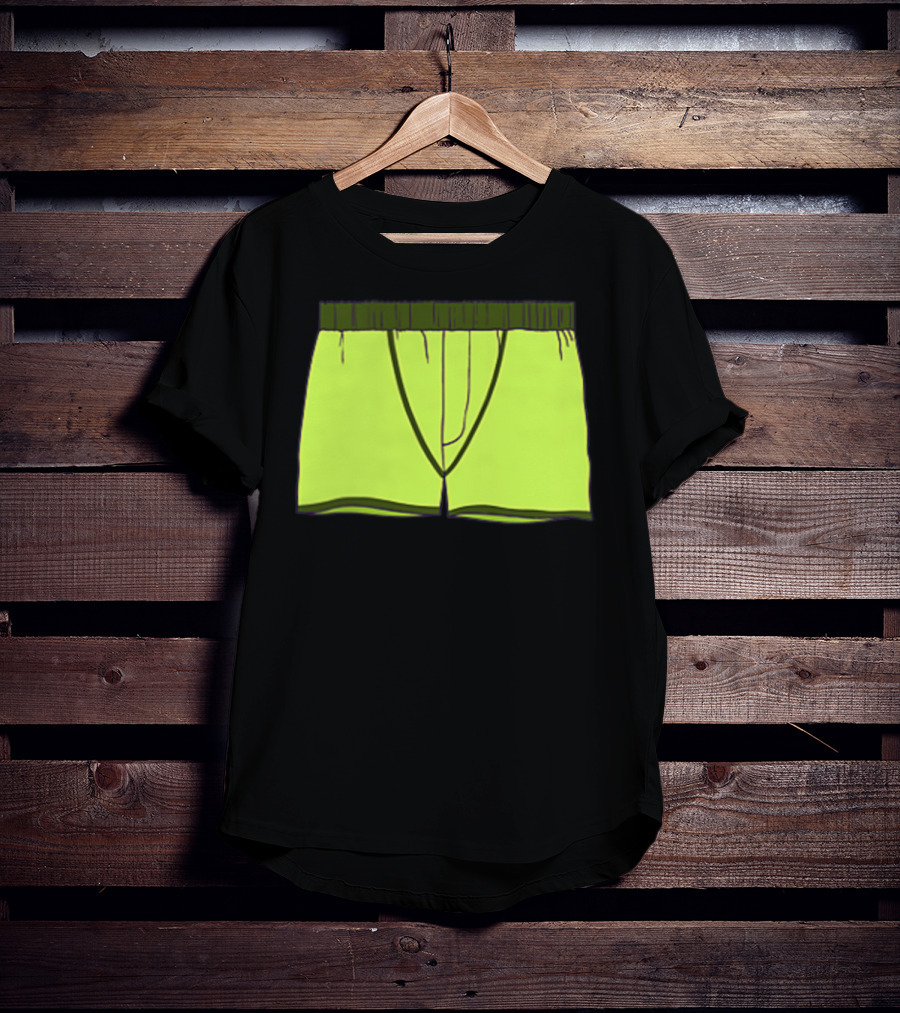 Shane Dawson Sells His Boxer Shorts Pocket Neon Yellow T-Shirt