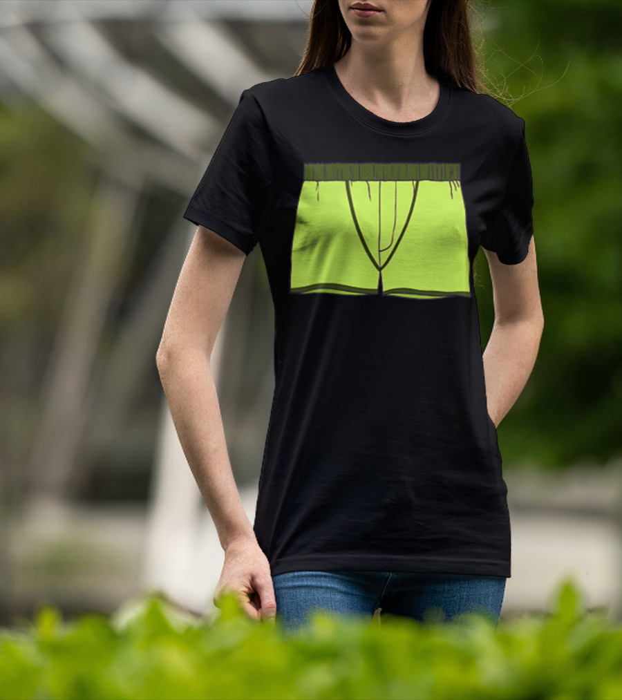 Shane Dawson Sells His Boxer Shorts Pocket Neon Yellow T-Shirt