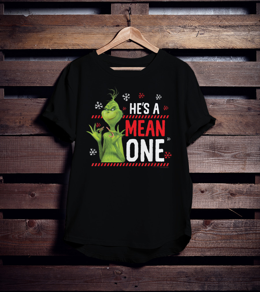 He's A Mean One The Grinch Drseuss Jolly T-Shirt