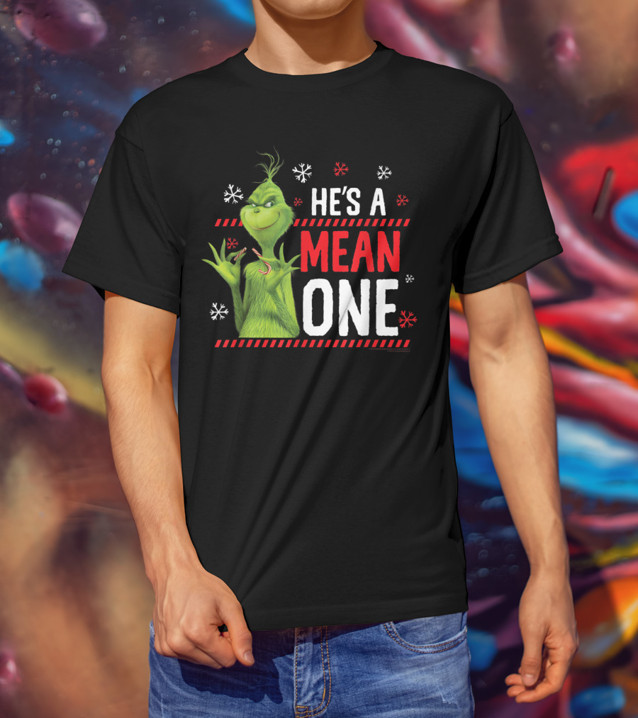 He's A Mean One The Grinch Drseuss Jolly T-Shirt