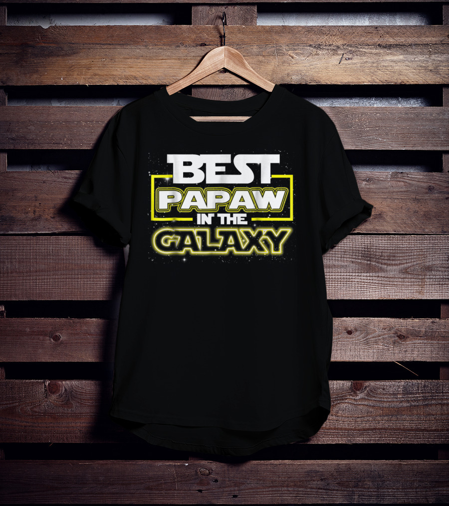 Best Papaw In The Galaxy Star Wars T-Shirt