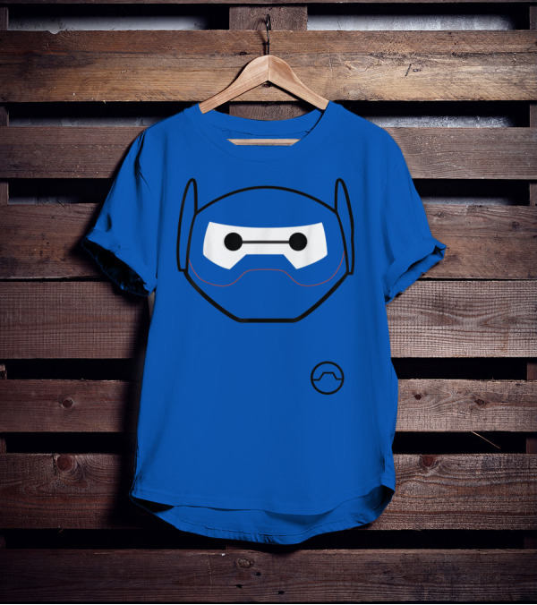Disney Big Hero 6 Baymax Helmet T-Shirt