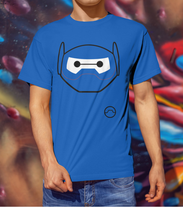 Disney Big Hero 6 Baymax Helmet T-Shirt