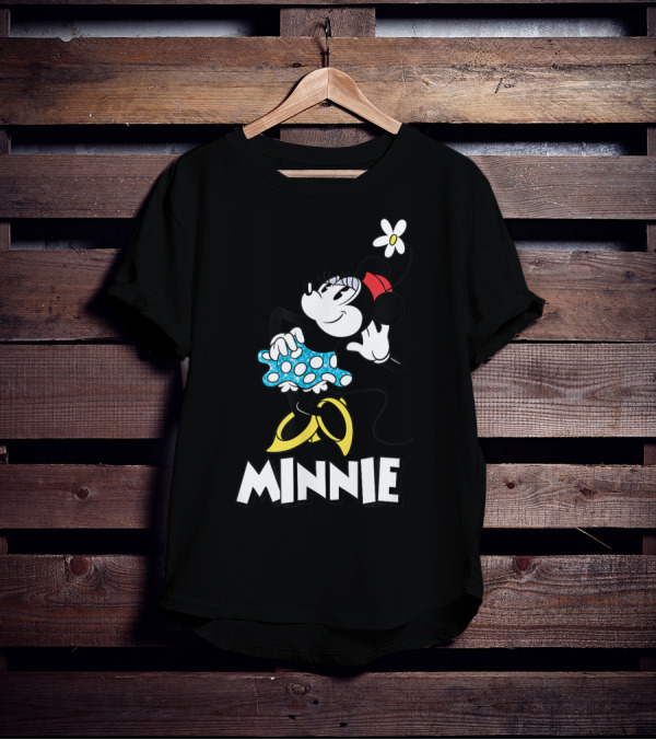 Disney Minnie Mouse Polka Dot Dress With Daisy Flower T-Shirt