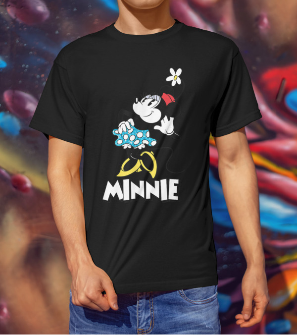 Disney Minnie Mouse Polka Dot Dress With Daisy Flower T-Shirt