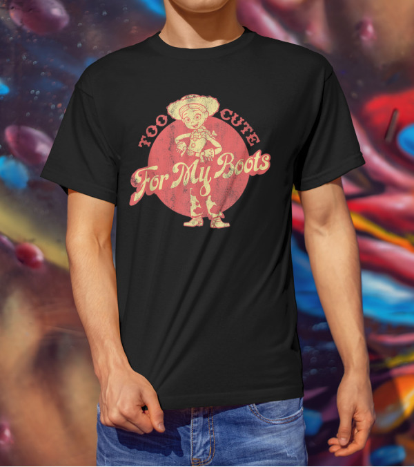 Toy Story 4 Jessie Too Cute For My Boots T-Shirt