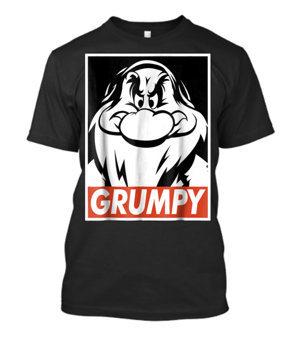 Disney Snow White Grumpy Streetwear T-Shirt