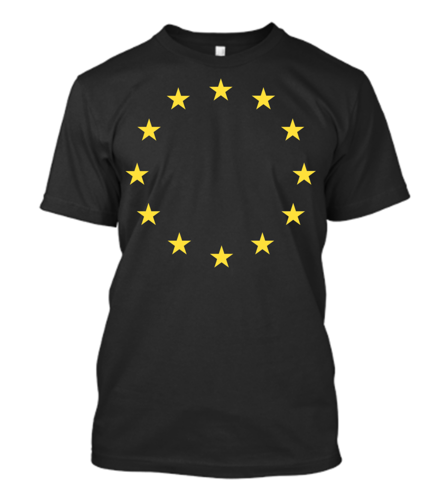 EU European Union Gold Stars Emblem T-Shirt