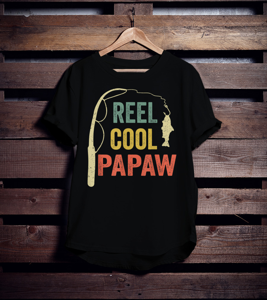 Reel Cool Papaw Fishing T-Shirt