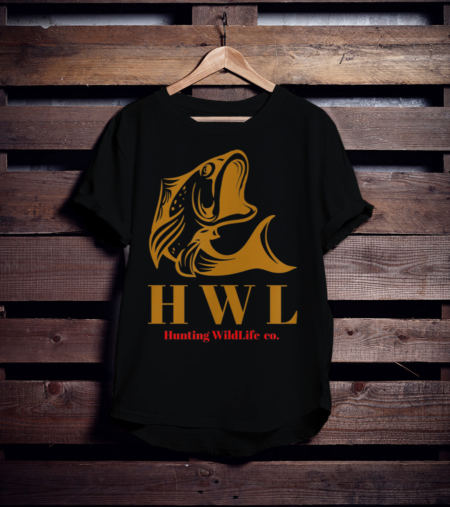 HWL Hunting WildLife Co Fishing Trip T-Shirt