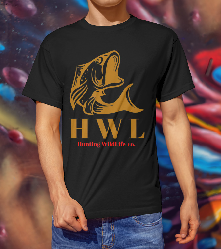 HWL Hunting WildLife Co Fishing Trip T-Shirt