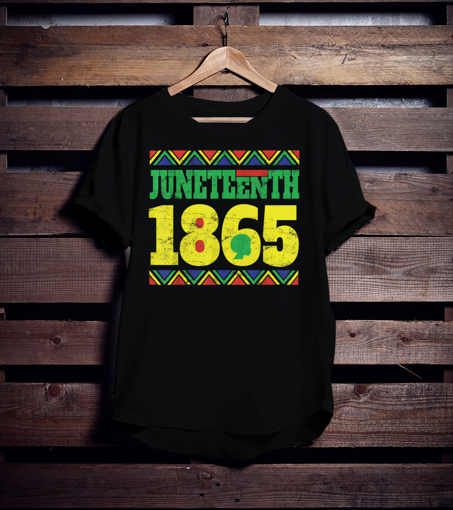 Juneteenth 1865 African Colors T-Shirt