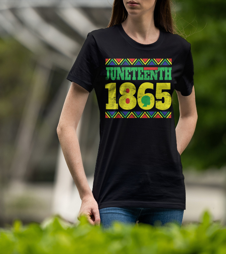 Juneteenth 1865 African Colors T-Shirt