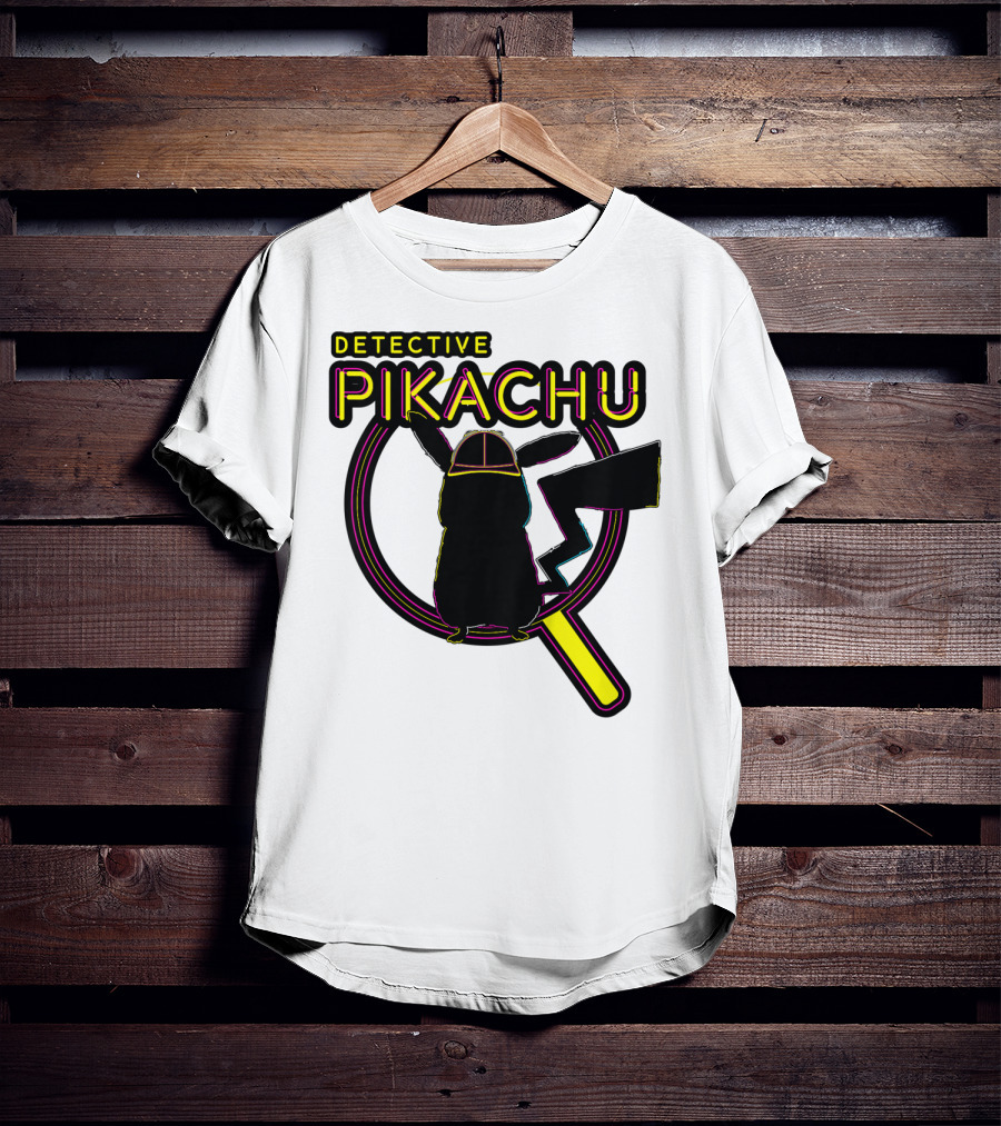 Detective Pikachu Magnify Pikachu Kids Iconic T-Shirt