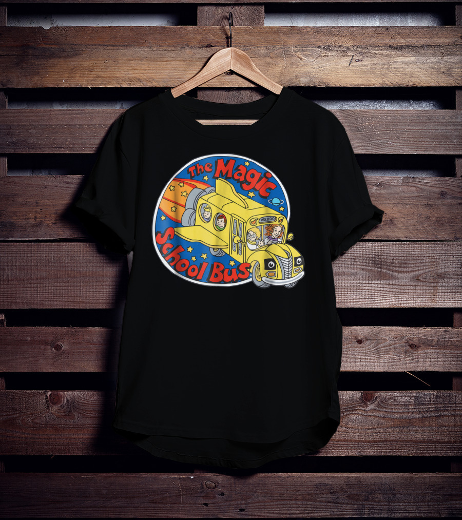 The Magic School Bus Wahoo Adventure Stars And Planets T-Shirt