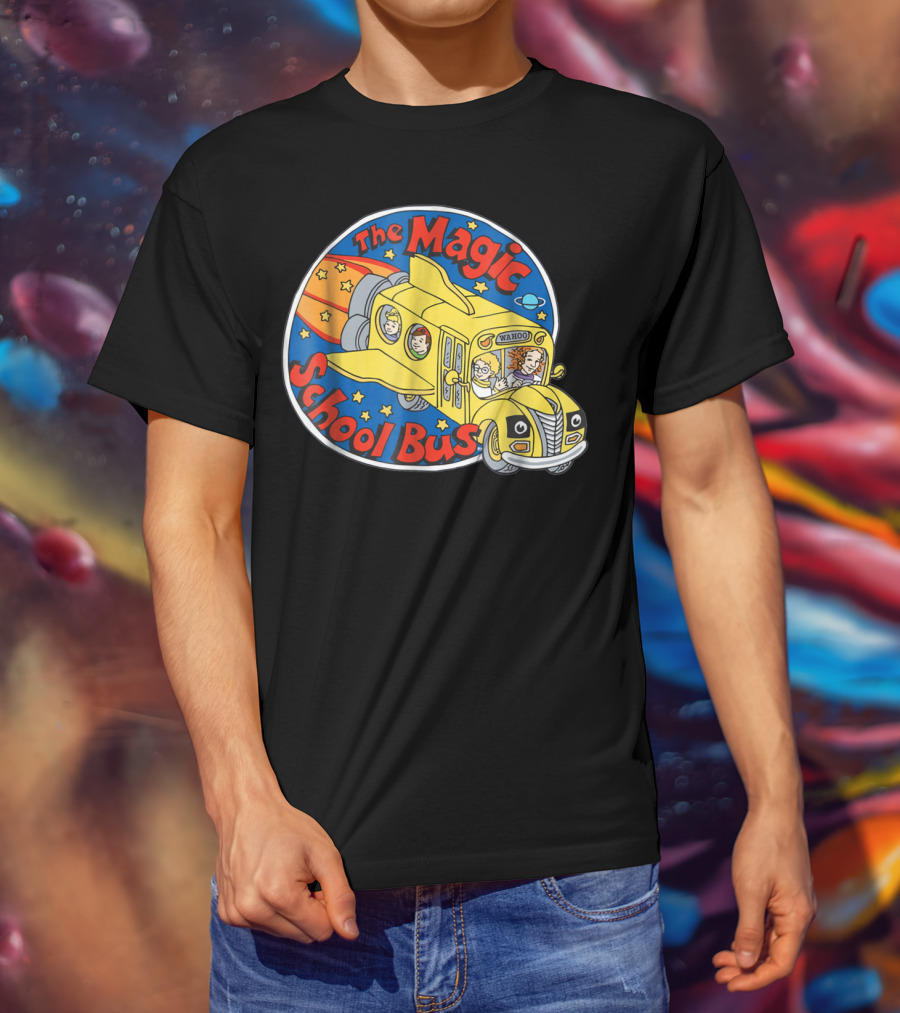 The Magic School Bus Wahoo Adventure Stars And Planets T-Shirt