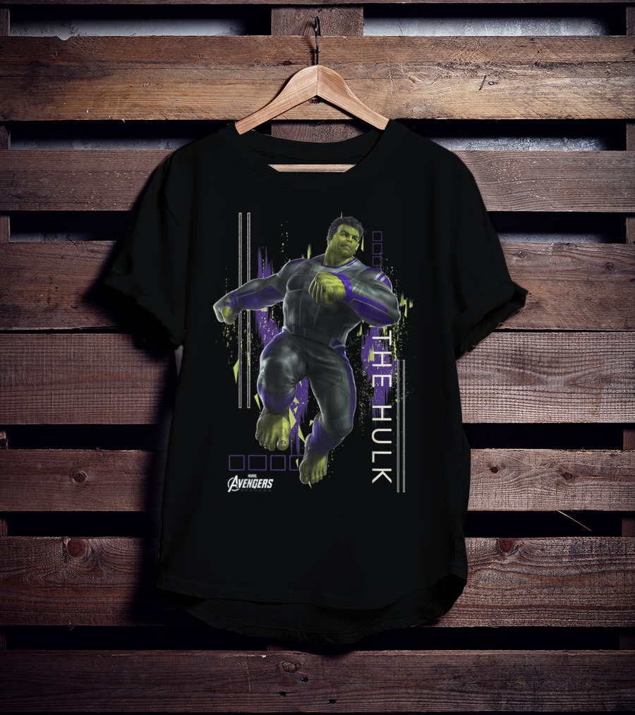 Marvel Avengers The Hulk Action Pose Endgame T-Shirt