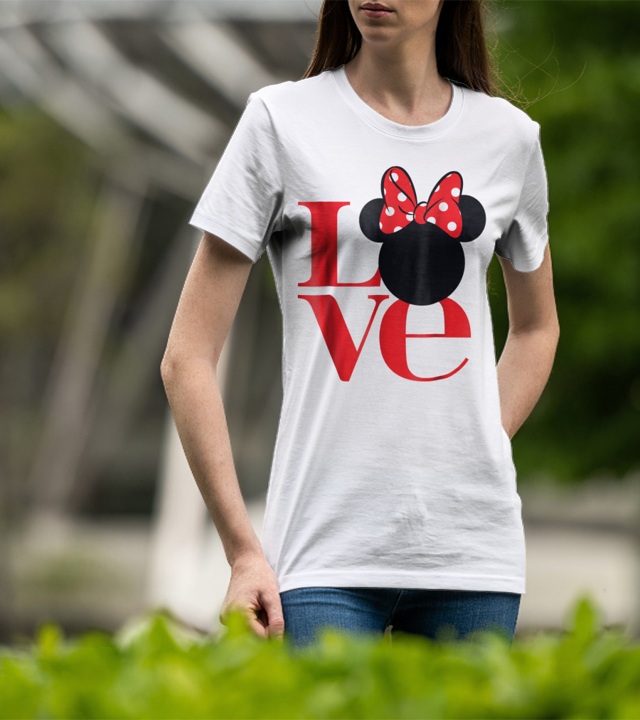 Minnie Mouse Love Bow T-Shirt
