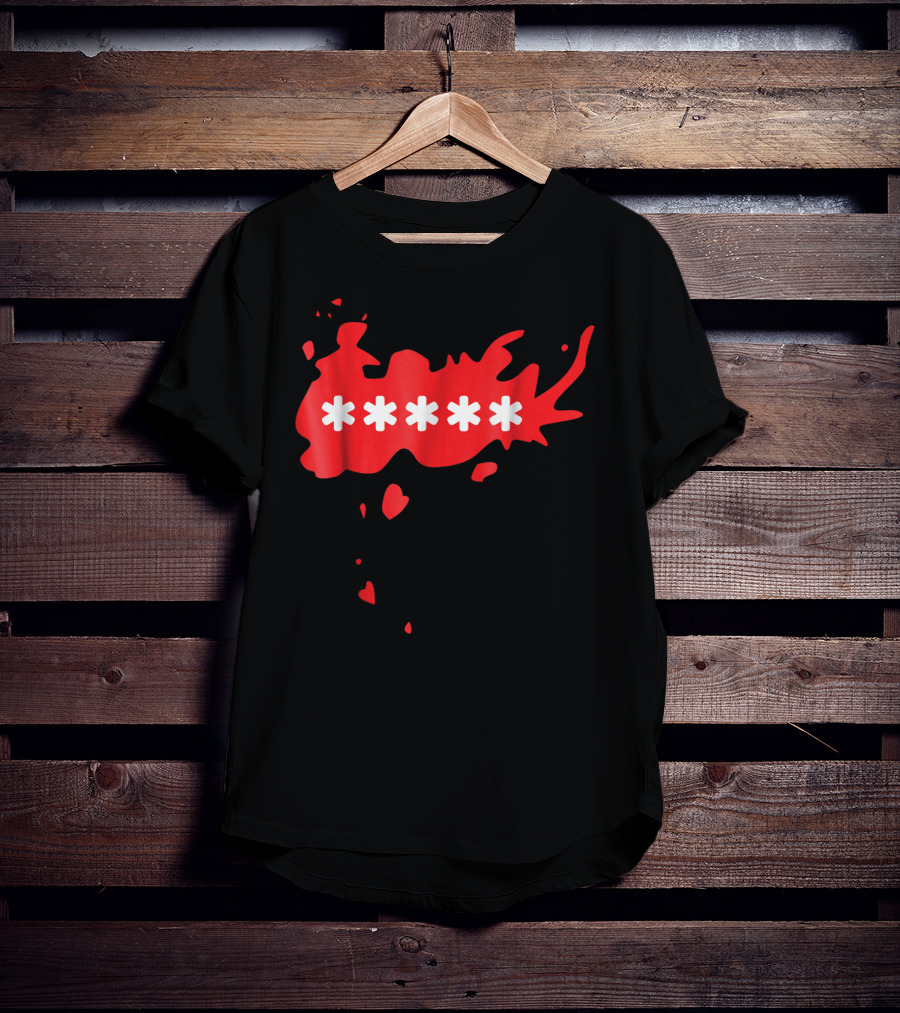 Persona 5 Futaba Sakura Asterisk Red Splatter T-Shirt