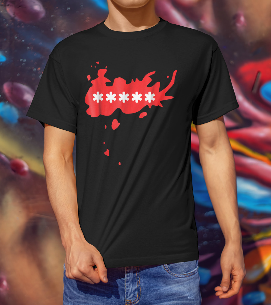 Persona 5 Futaba Sakura Asterisk Red Splatter T-Shirt