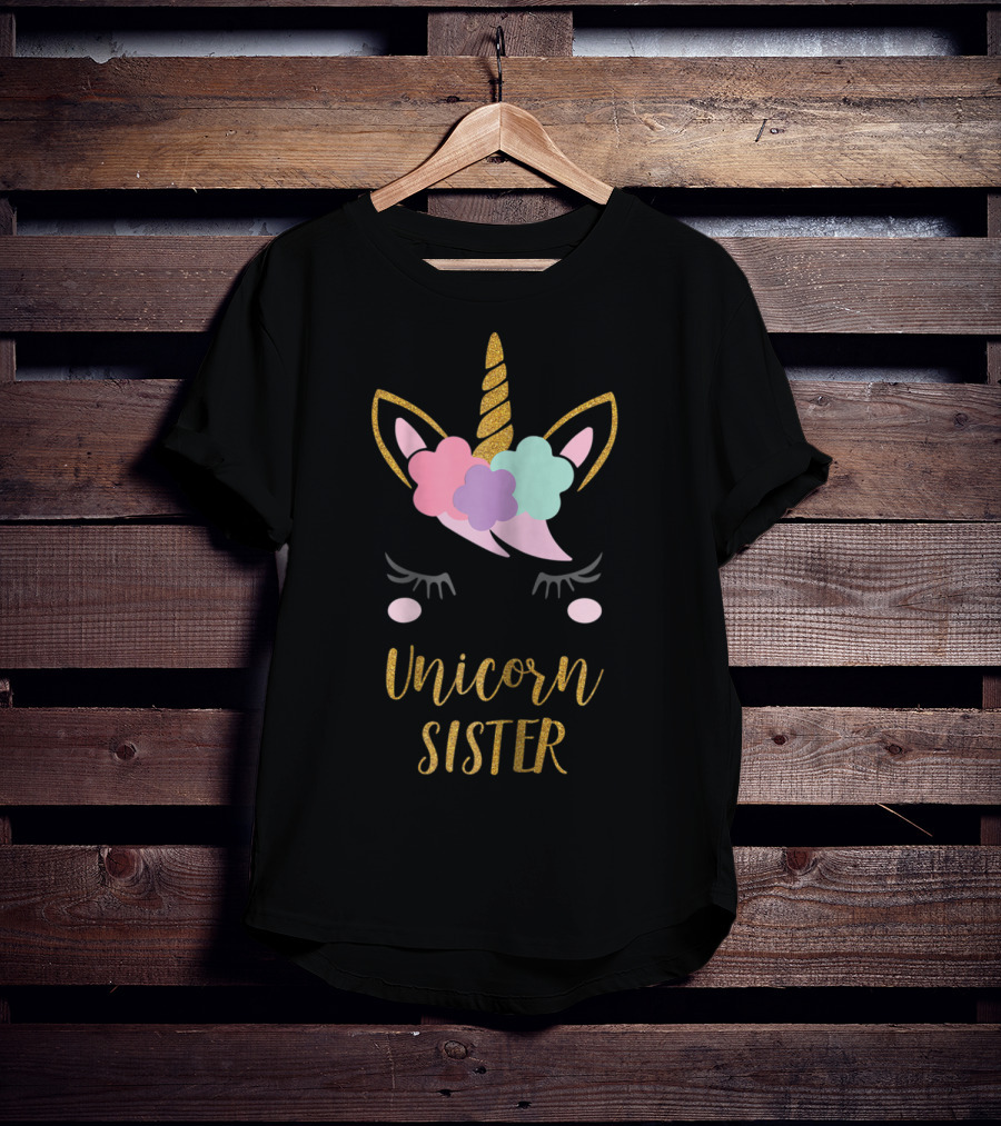 Unicorn Sister Cute Unicorn Sister T-Shirt
