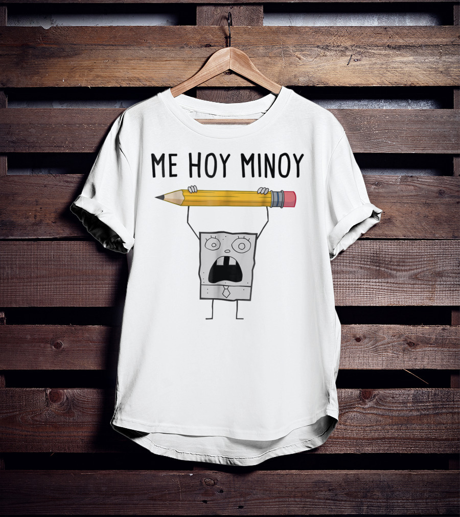 Spongebob Squarepants Doodlebob Me Hoy Minoy Pencil T-Shirt