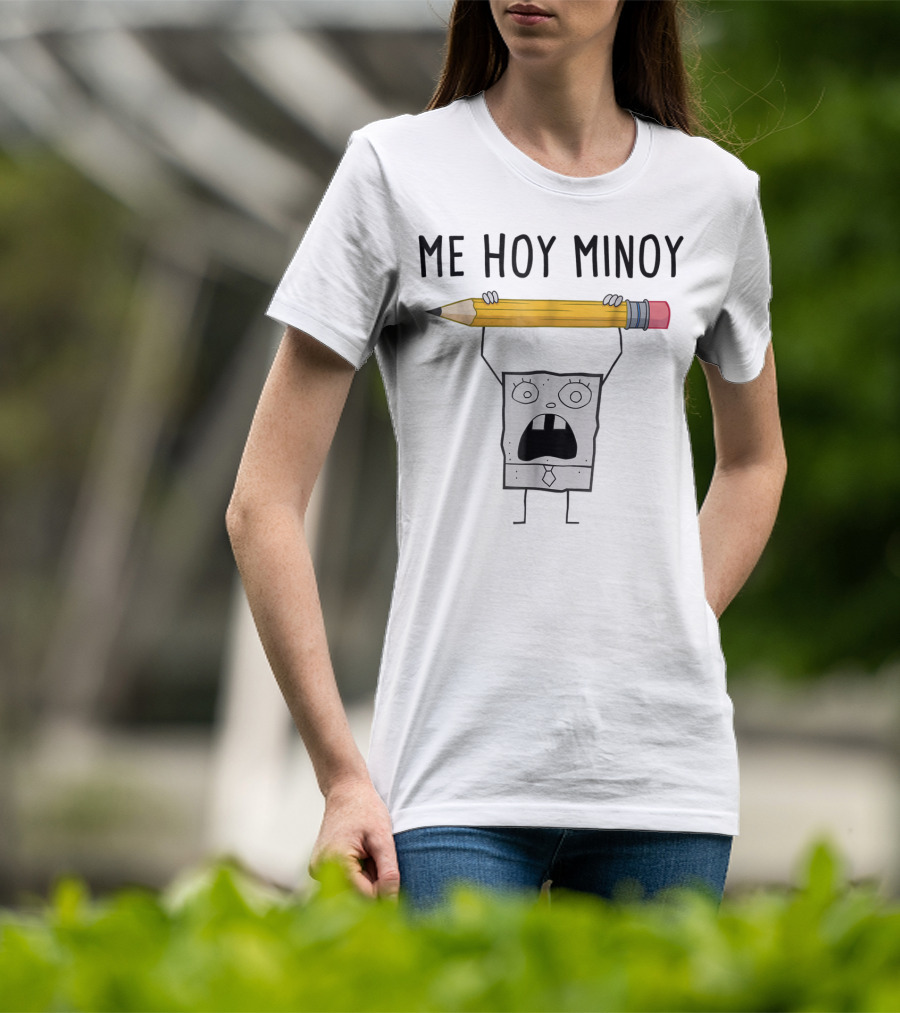 Spongebob Squarepants Doodlebob Me Hoy Minoy Pencil T-Shirt