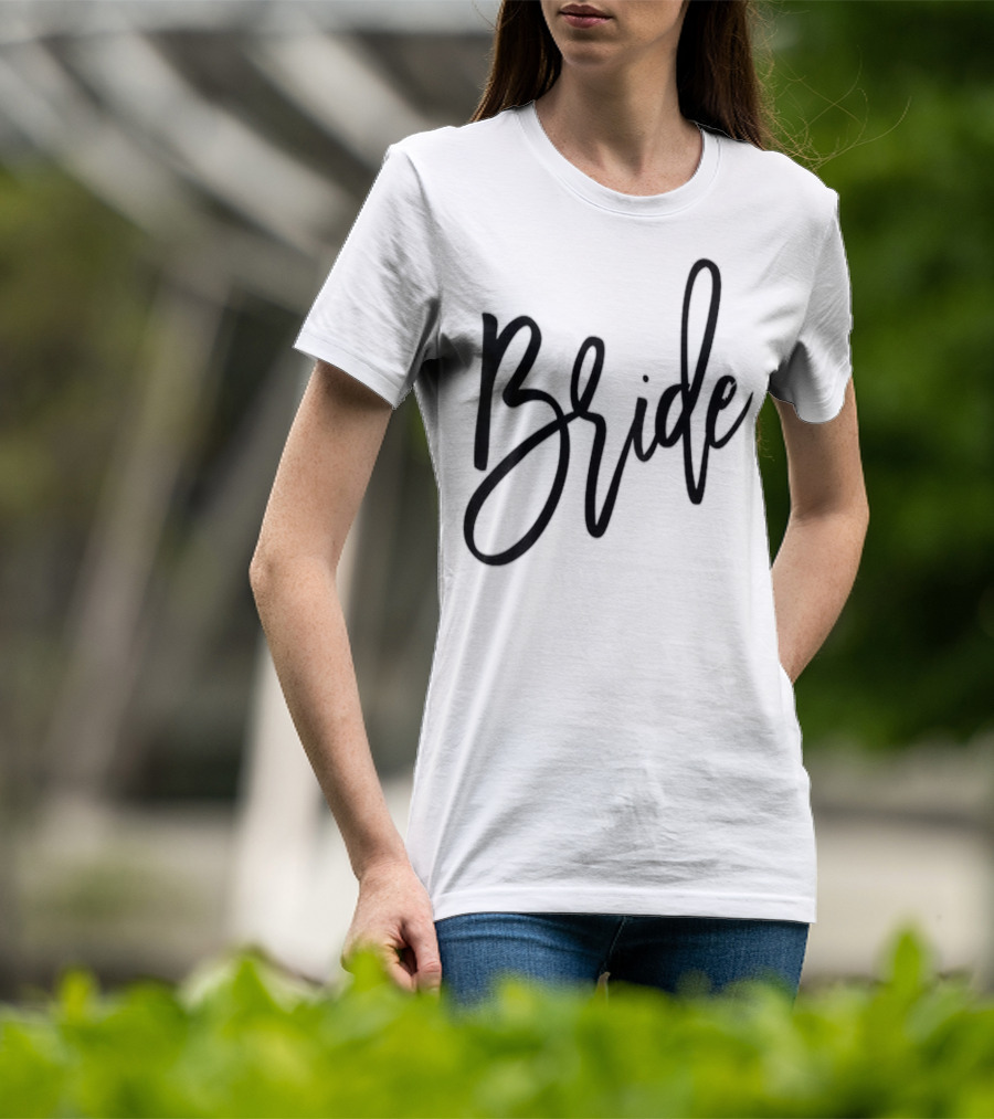 Bride Newlywed Engagement T-Shirt