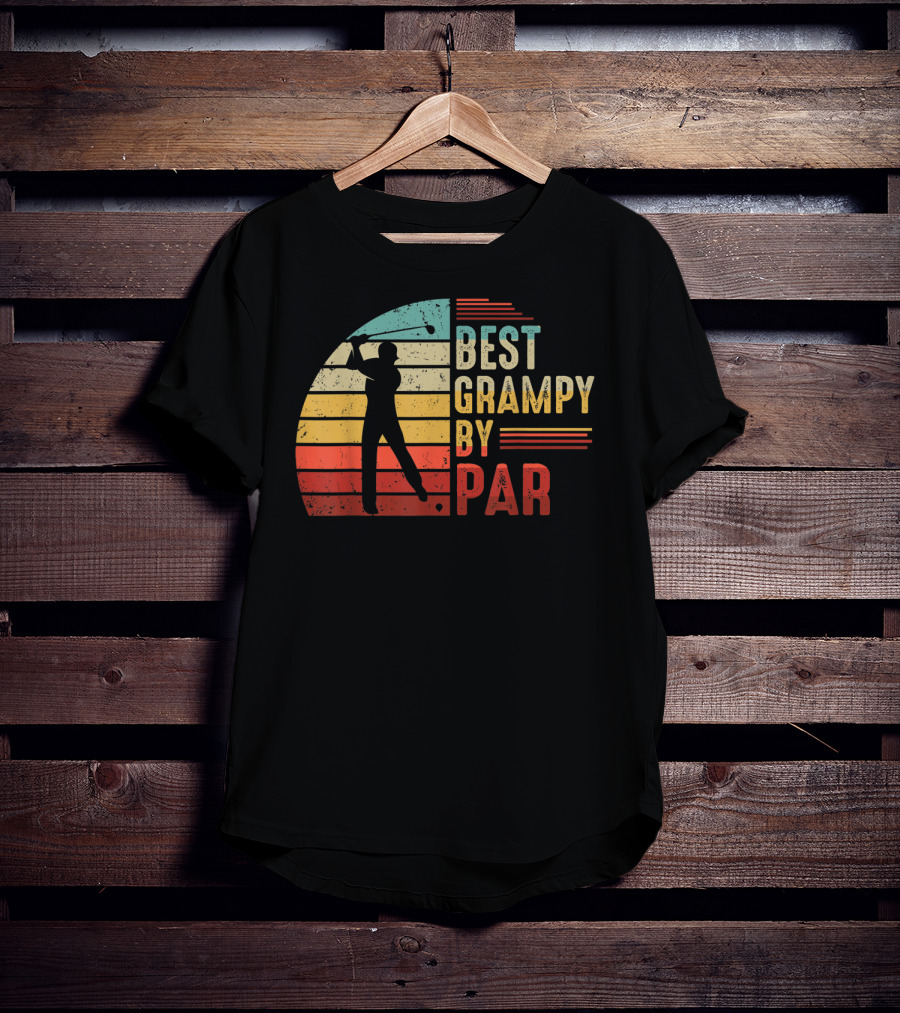 Best Grampy By Par Golf Lover T-Shirt