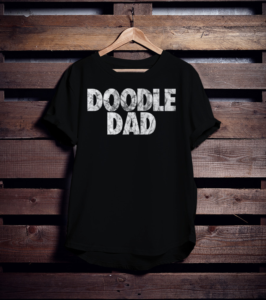 Mens Doodle Dad Goldendoodle Dad T-Shirt