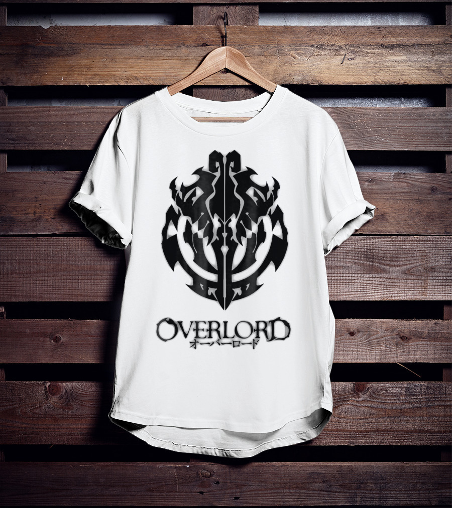 Overlord Anime Emblem Japanese Text For Kid Girl T-Shirt