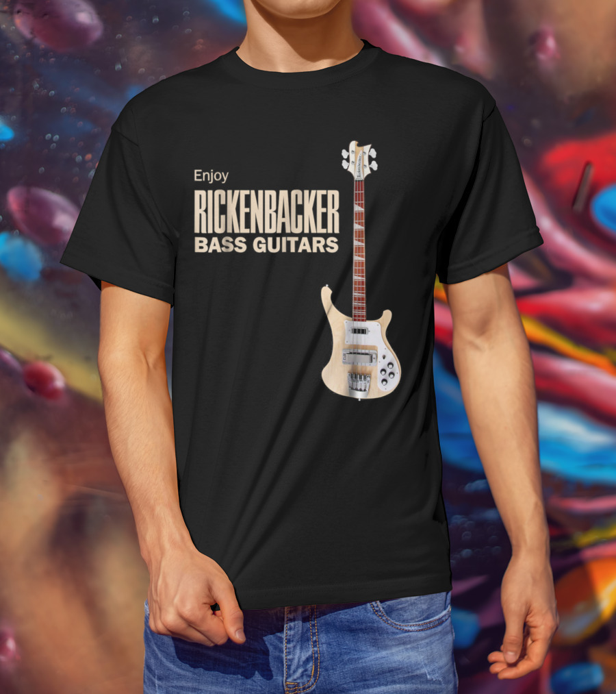 Enjoy Rickenbacker Bass Guitars T-Shirt