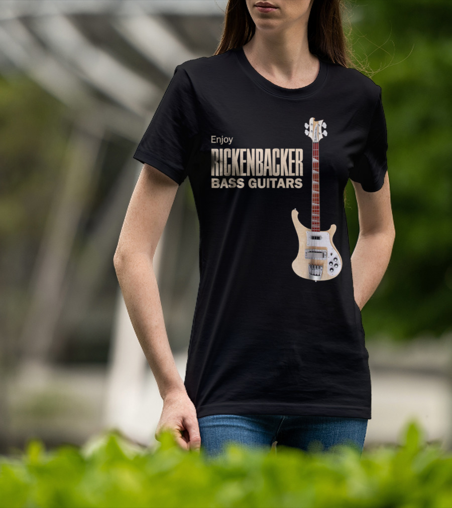 Enjoy Rickenbacker Bass Guitars T-Shirt