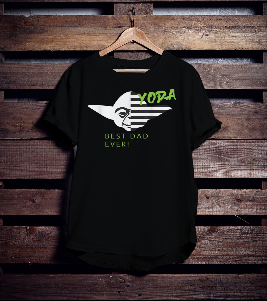 Yoda Best Dad Ever Star Wars T-Shirt