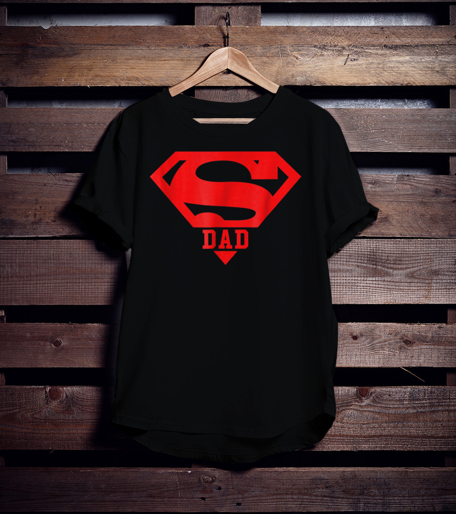 Superdad Superman Logo Dad T-Shirt