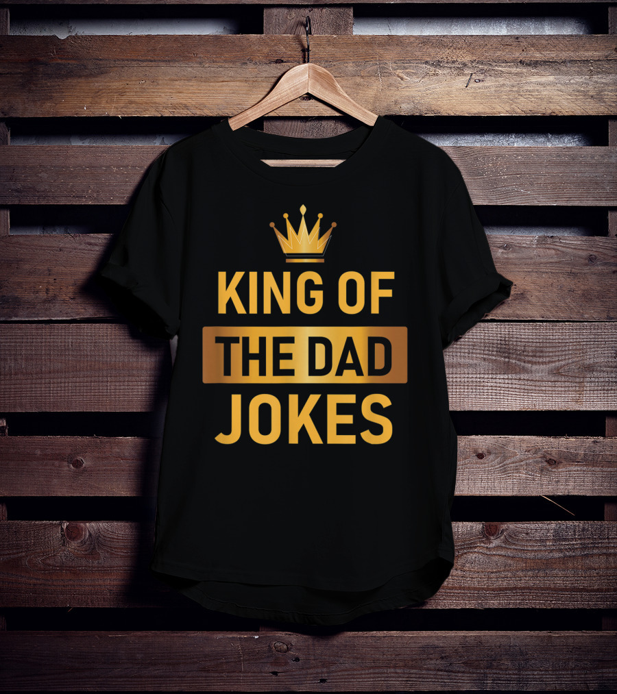 King Of The Dad Jokes Crown T-Shirt