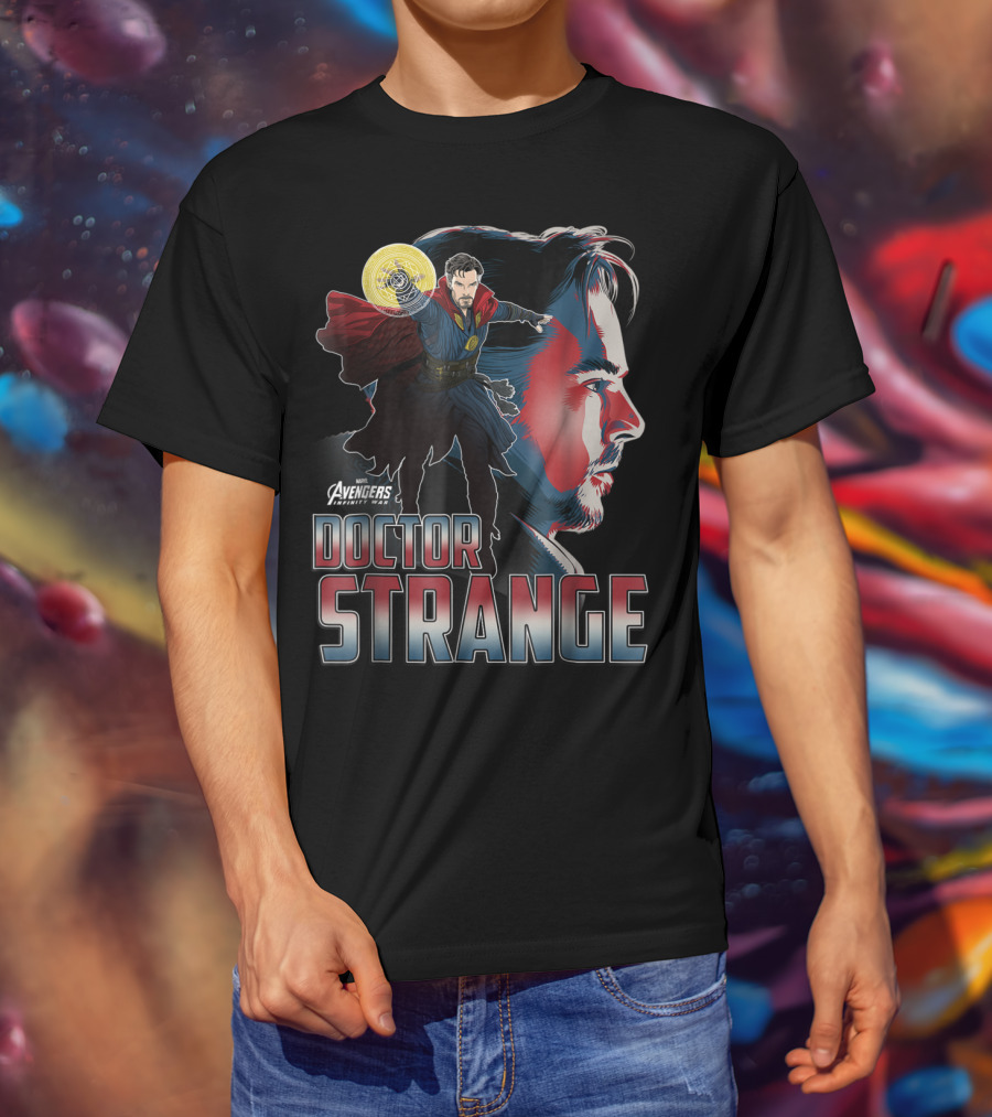 Doctor Strange Profile Avengers Infinity War T-Shirt