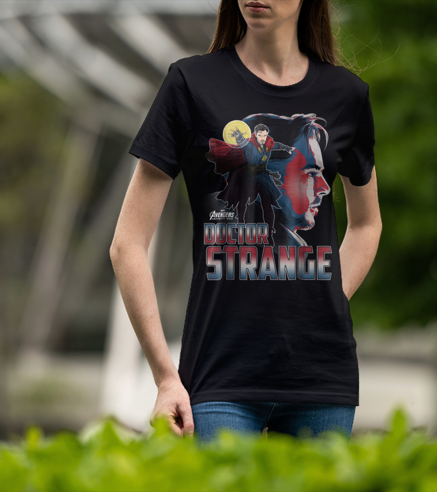 Doctor Strange Profile Avengers Infinity War T-Shirt