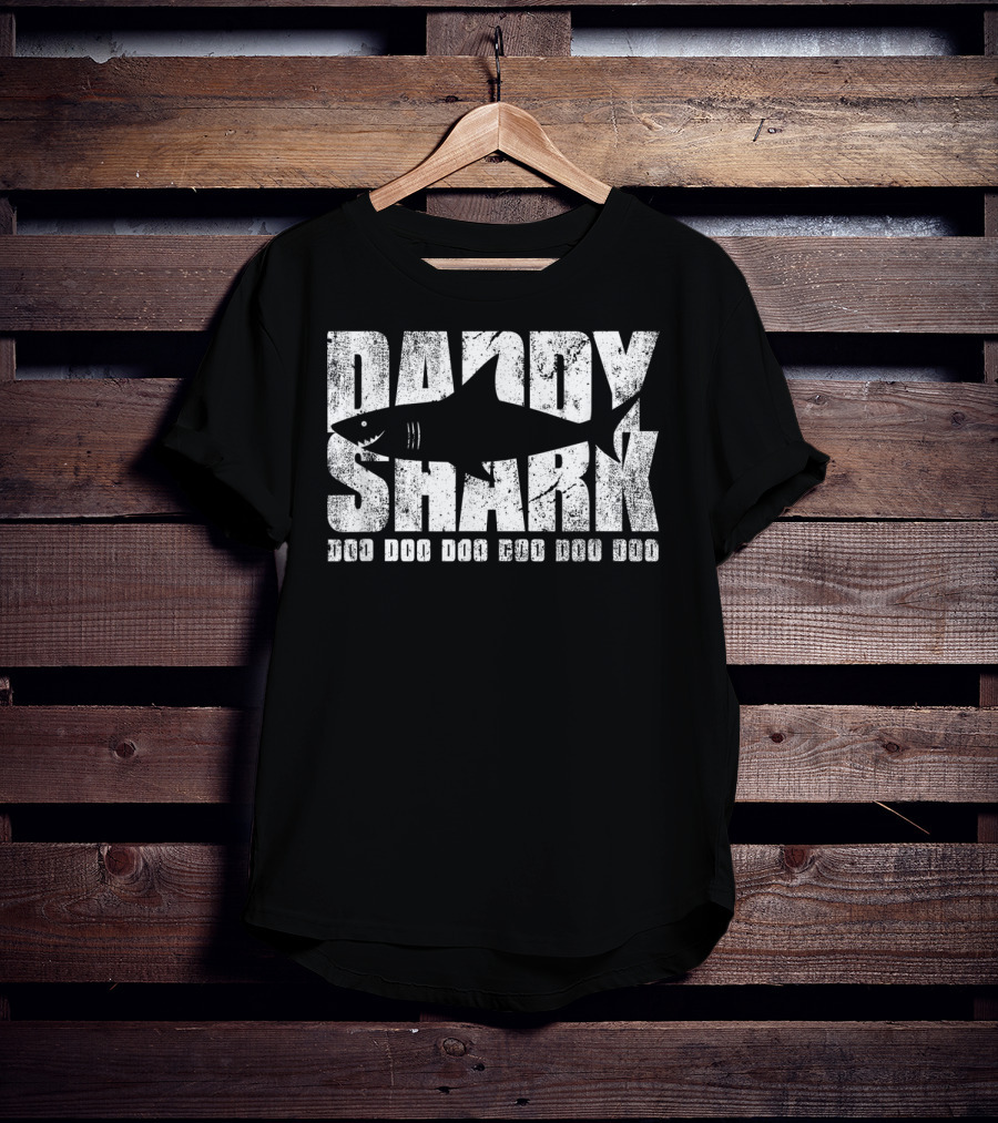 Daddy Shark Doo Doo Doo Mens Cool Daddy Shark T-Shirt