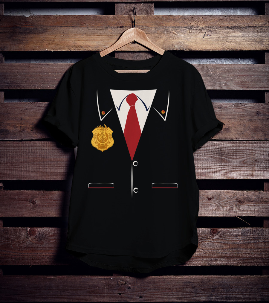 Odd Squad Agent Suit Badge And Tie T-Shirt