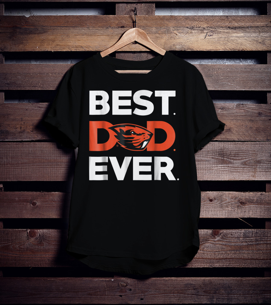 Oregon State Beavers Best Dad Ever T-Shirt