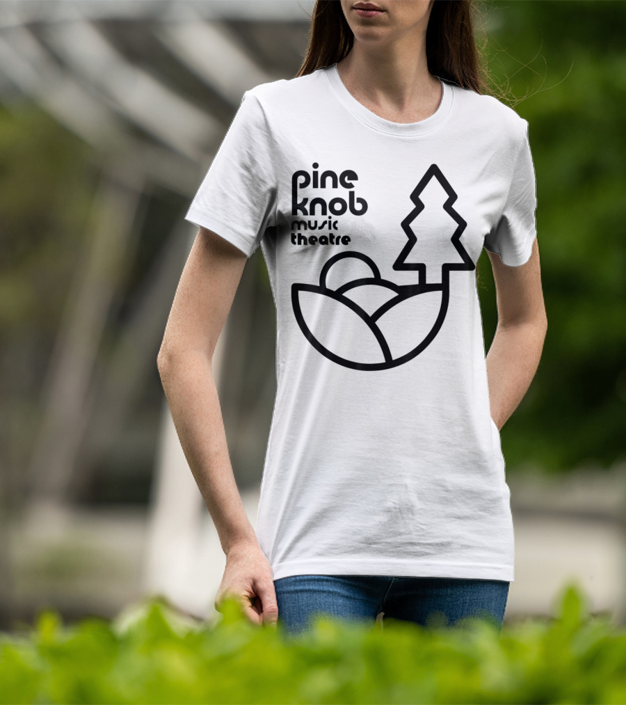 Pine Knob Music Theatre Iconic Tree And Hills T-Shirt