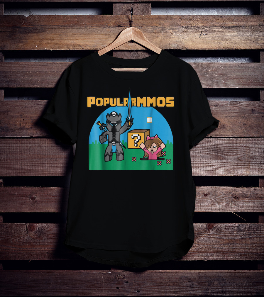 Popularmmos Meets Pixel Adventure With Jen T-Shirt
