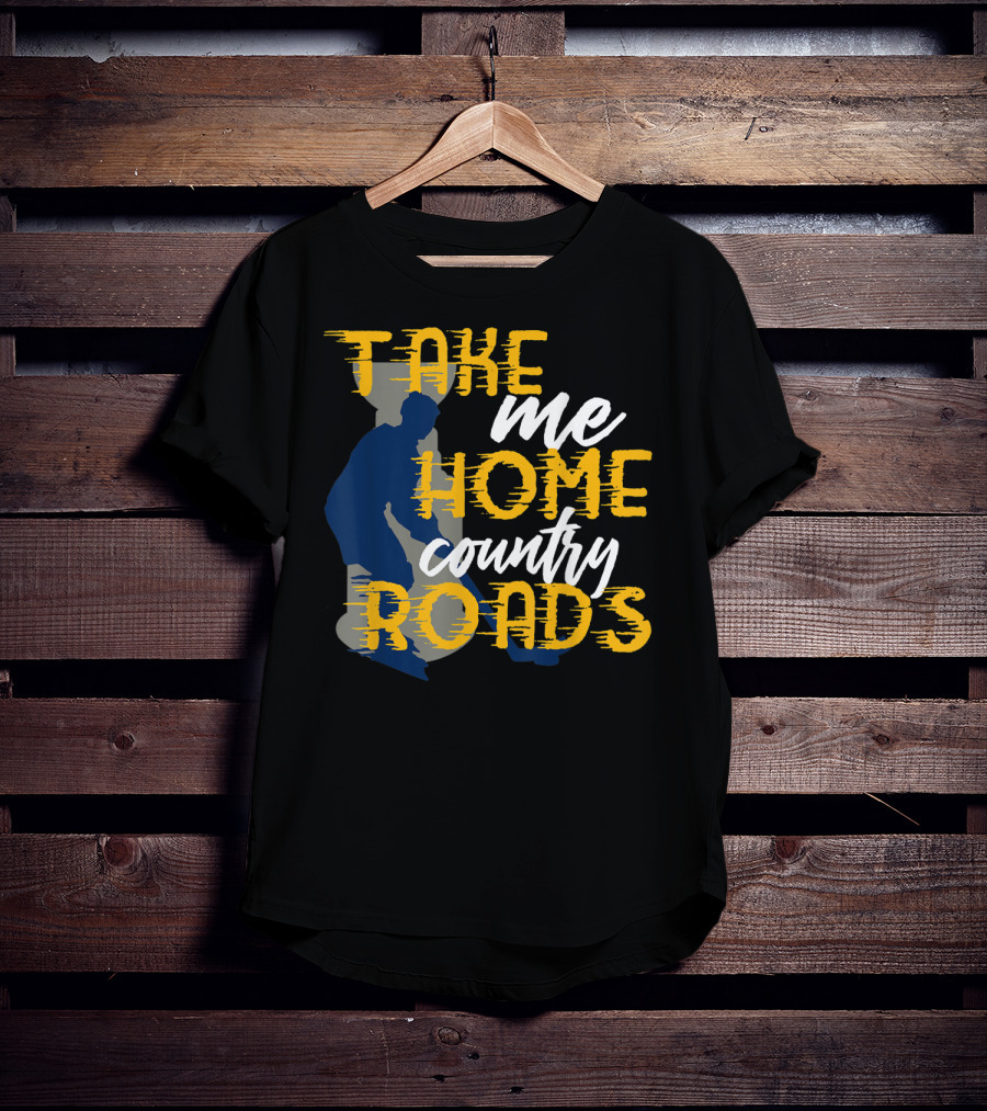 Take Me Home Country Roads Hockey Fan T-Shirt