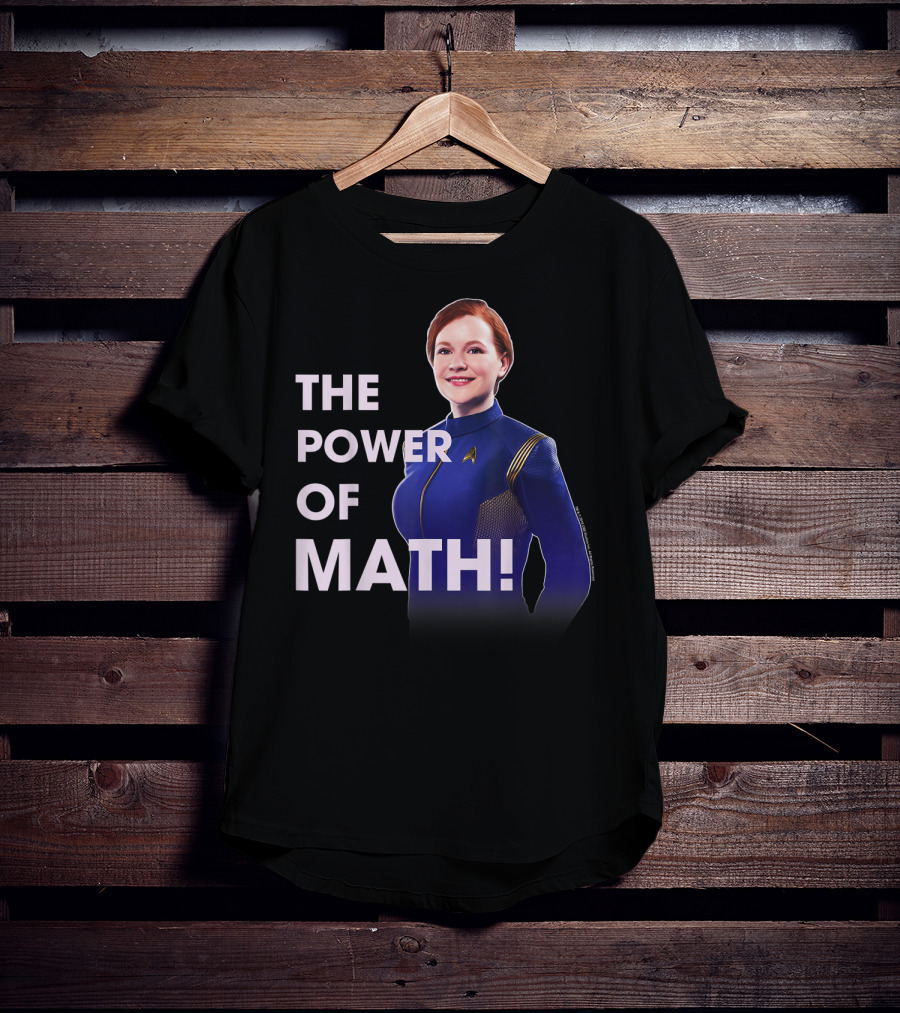 Star Trek Discovery The Power Of Math Tilly T-Shirt