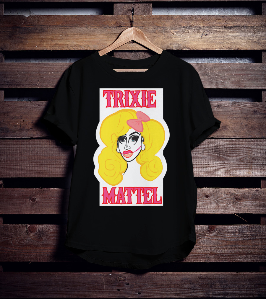 Trixie Mattel Drag Merch Skinny Legend Bow T-Shirt