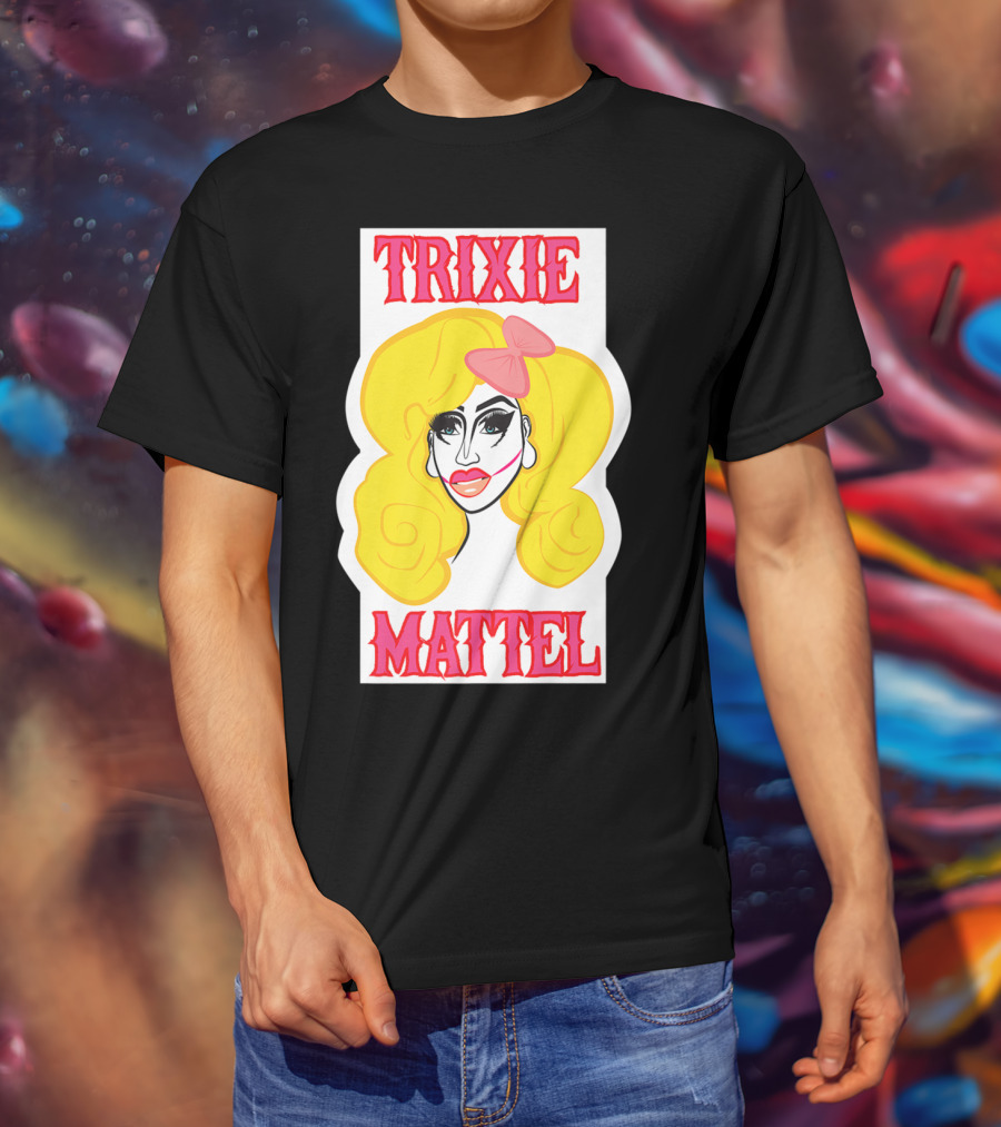 Trixie Mattel Drag Merch Skinny Legend Bow T-Shirt