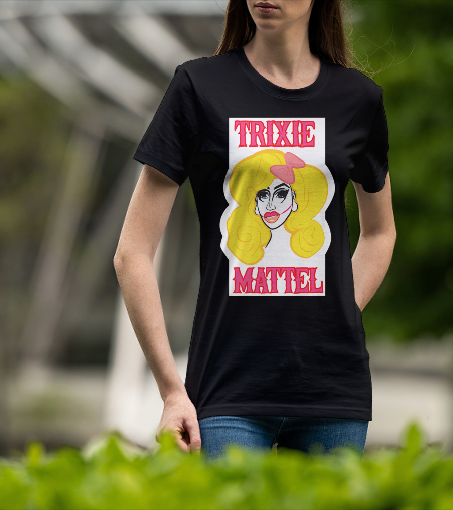 Trixie Mattel Drag Merch Skinny Legend Bow T-Shirt